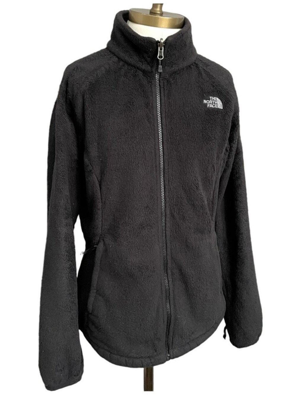 The North Face Black Osito Full Zip Fleece Jacket - Large - Picture 2 of 13